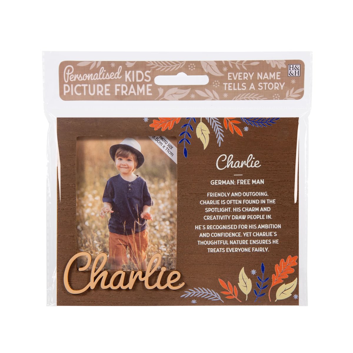 H&H Personalised Frame - Charlie