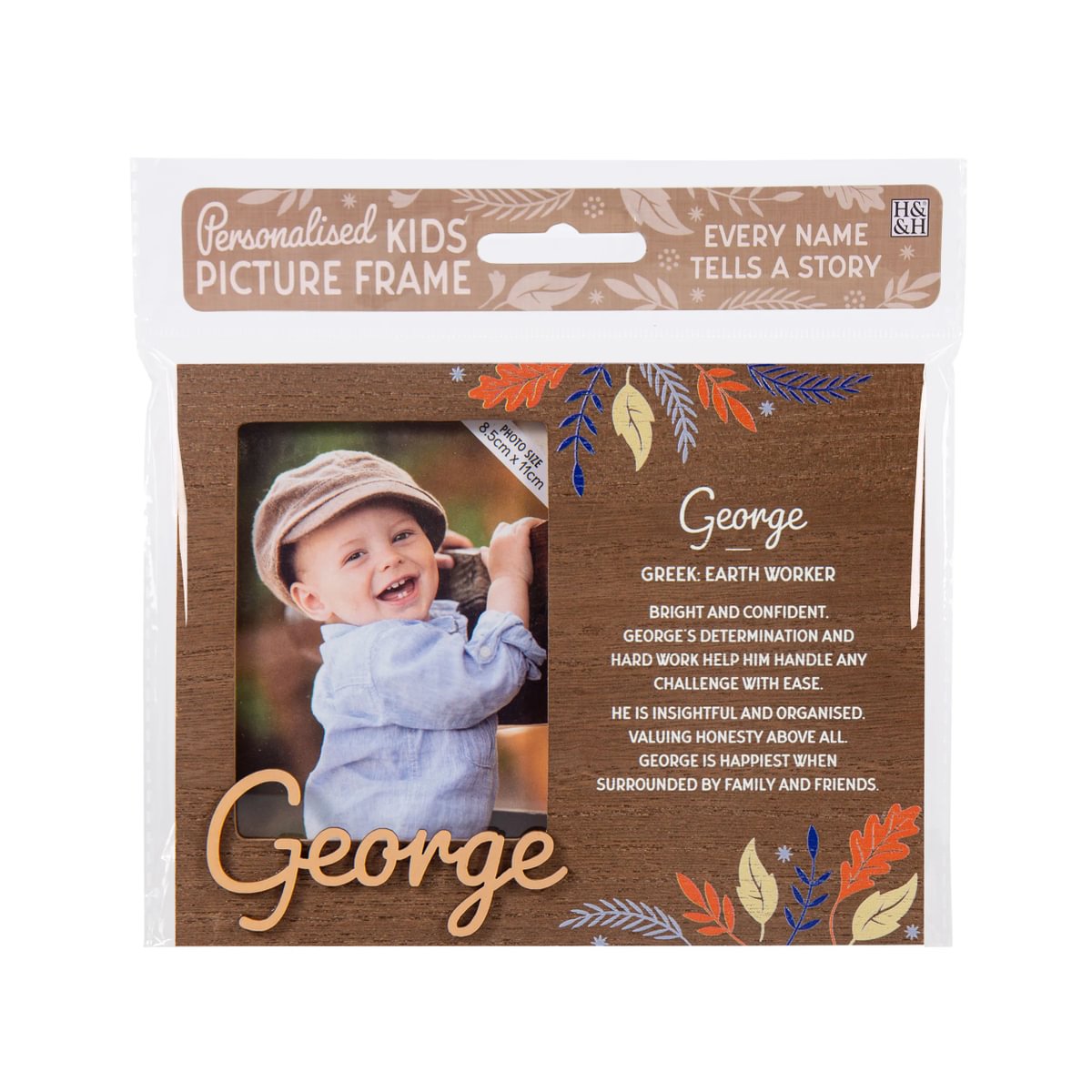 H&H Personalised Frame - George