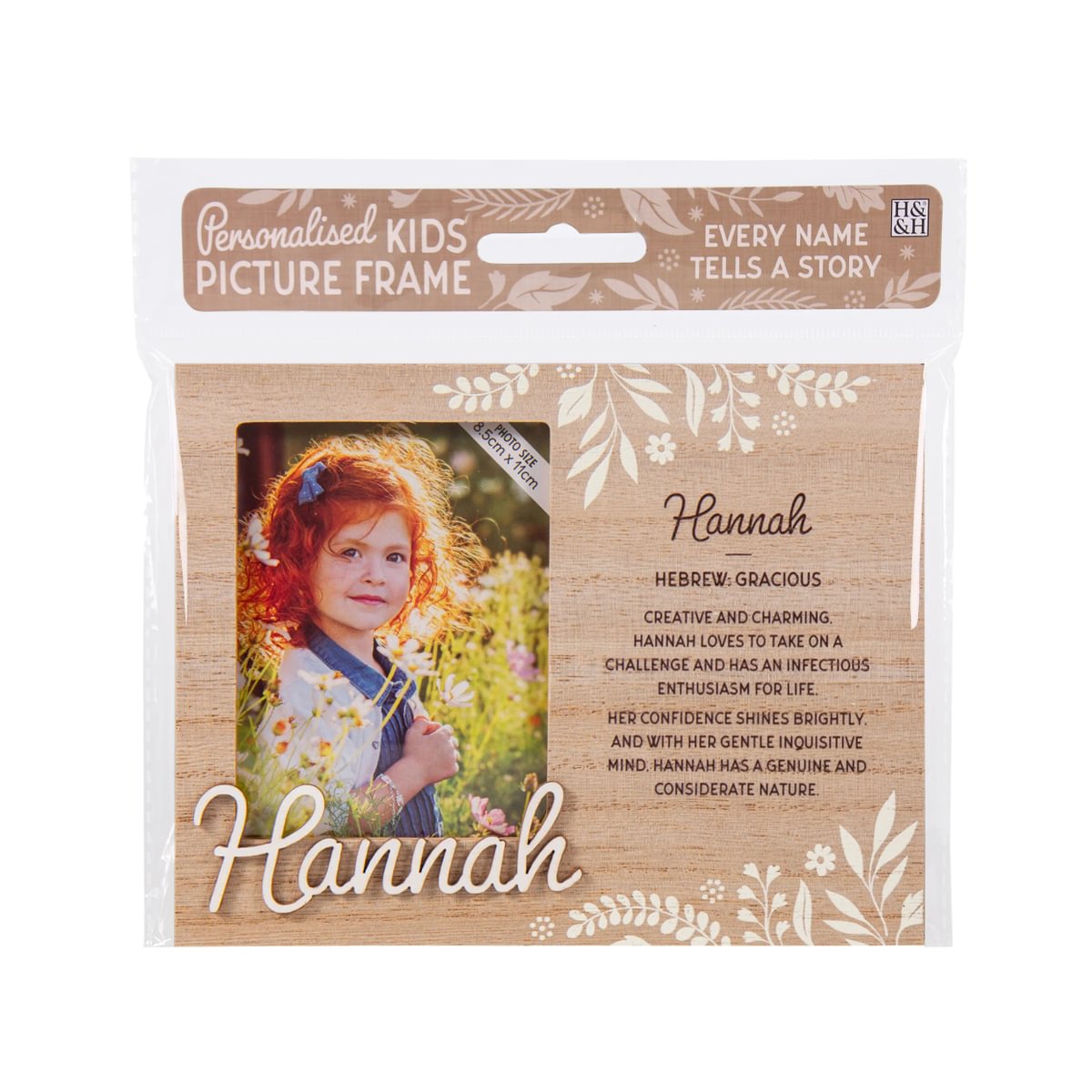 H&H Personalised Frame - Hannah