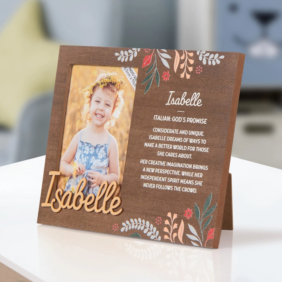 H&H Personalised Kids Frame - Isabelle