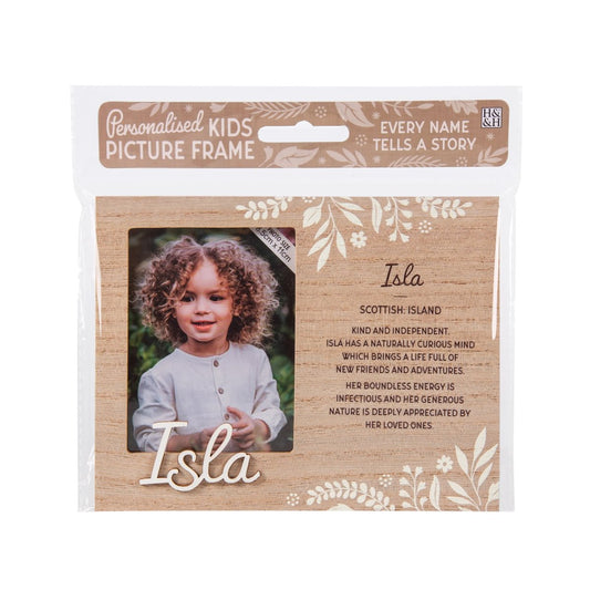 H&H Personalised Kids Frame - Isla