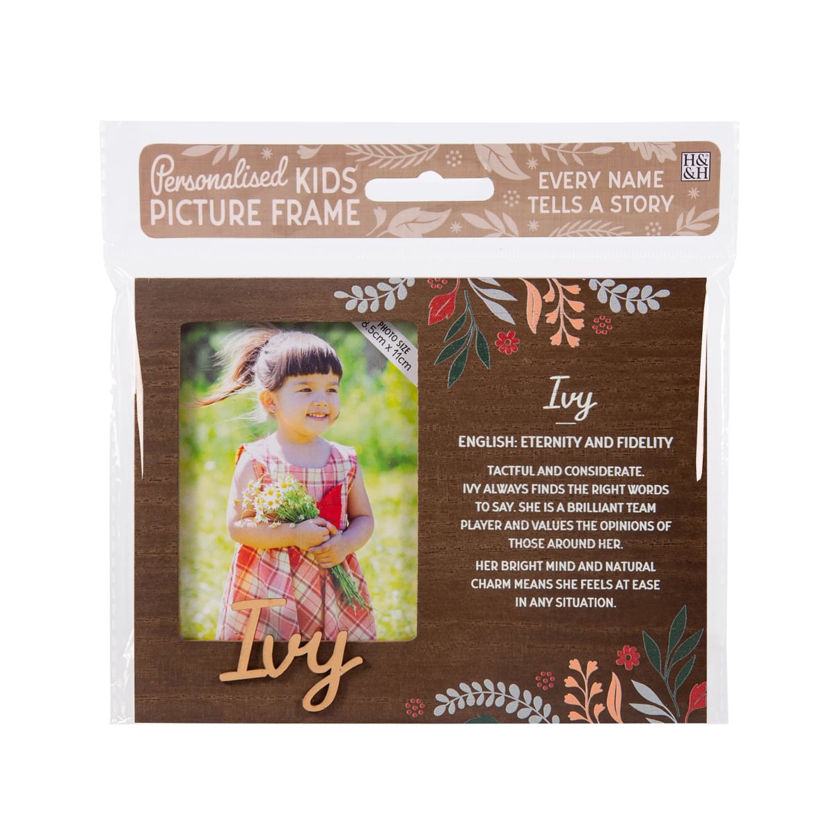 H&H Personalised Kids Frame - Ivy