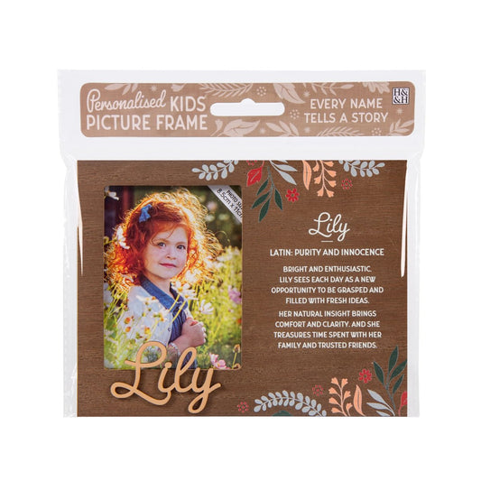 H&H Personalised Kids Frame - Lily