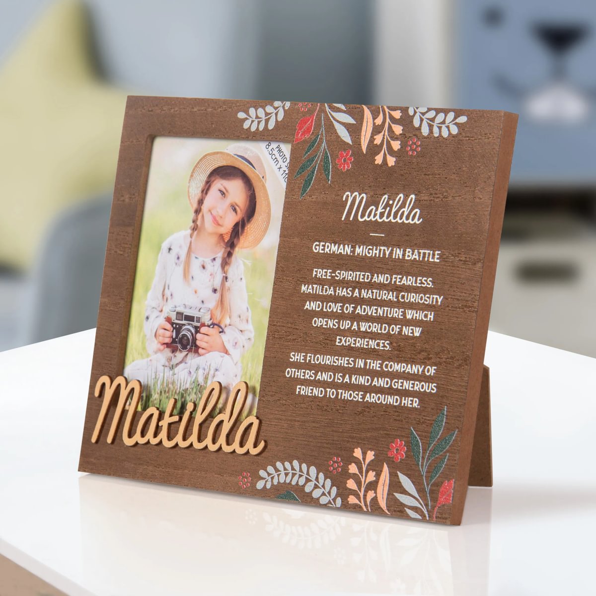 H&H Personalised Kids Frame - Matilda