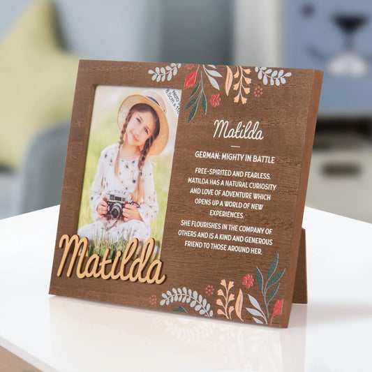 H&H Personalised Kids Frame - Matilda