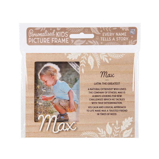H&H Personalised Kids Frame - Max