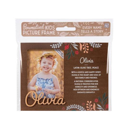 H&H Personalised Kids Frame - Olivia