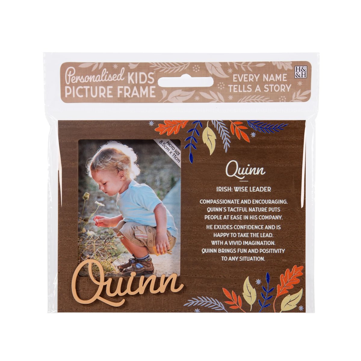 H&H Personlised Kids Frame - Quinn