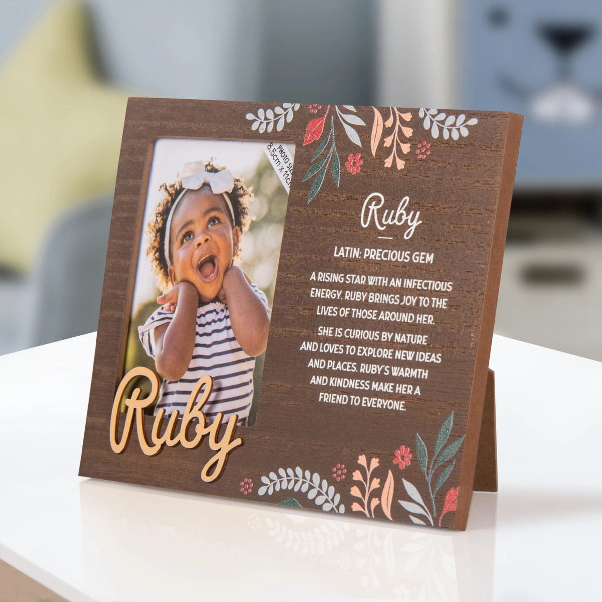 H&H Personalised Kids Frame - Ruby