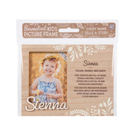 H&H Personalised Kids Frame - Sienna