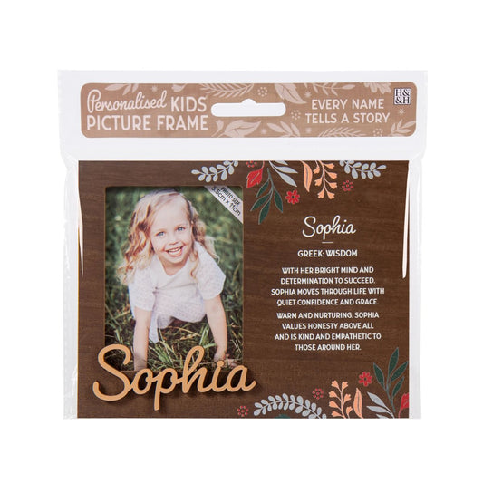 H&H Personalised Kids Frame - Sophia