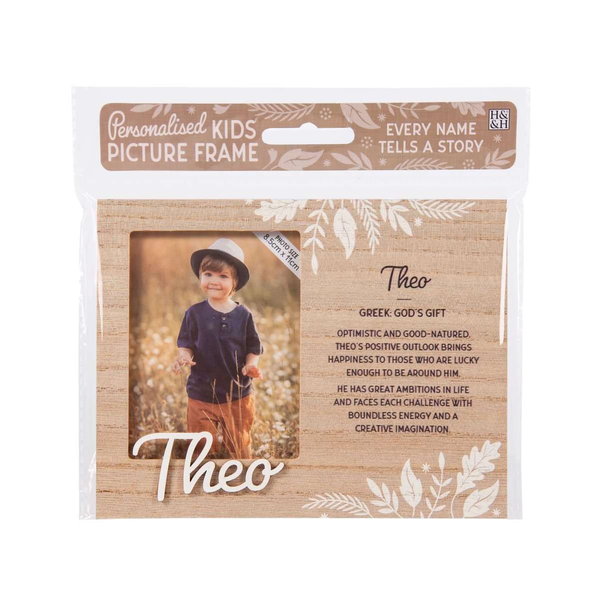 H&H Personalised Frame - Theo