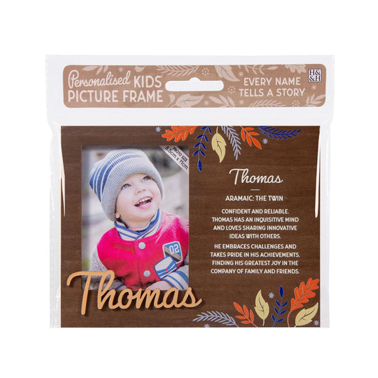 H&H Personalised Kids Frame - Thomas