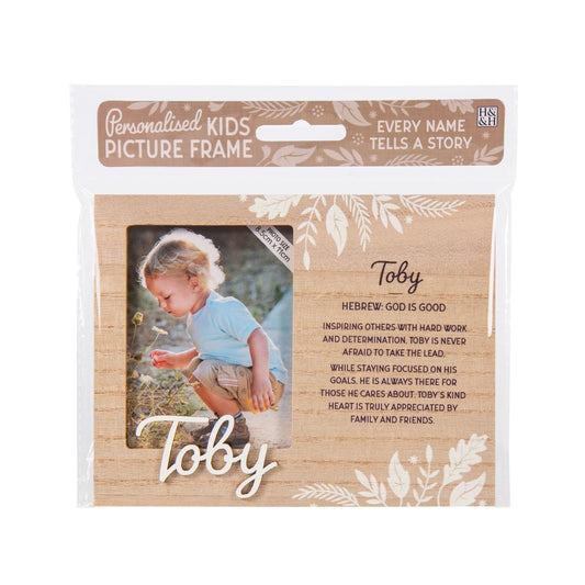 H&H Personalised Kids Frame - Toby