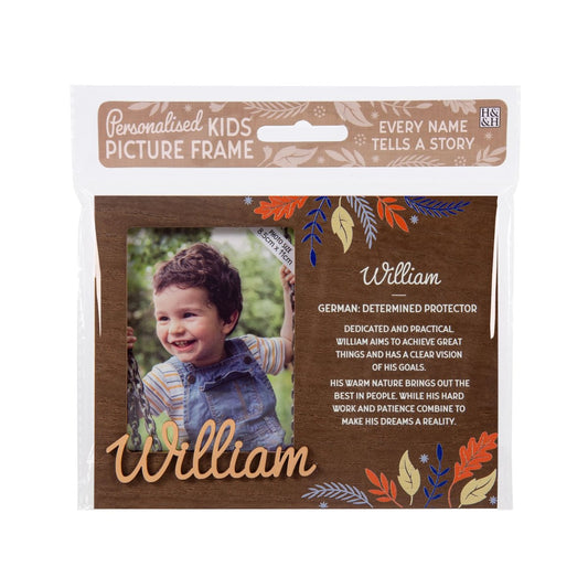 H&H Personalised Kids Frame - William