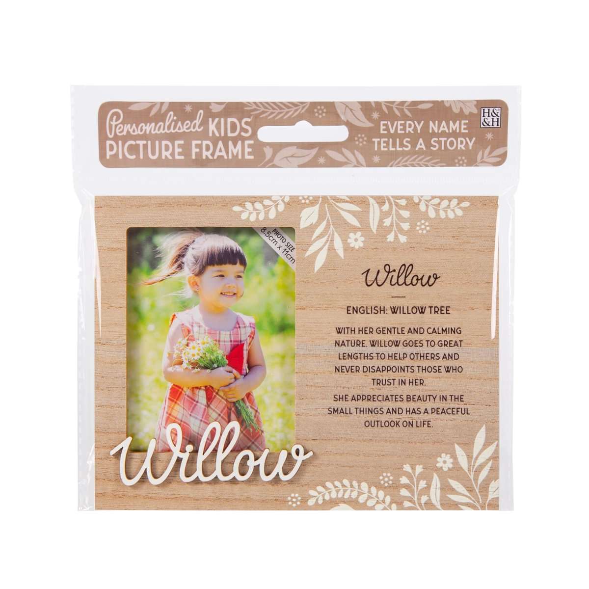 H&H Personalised Frame - Willow