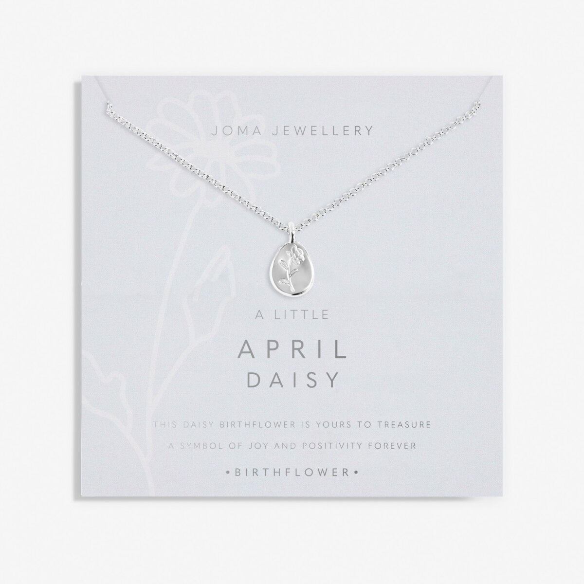 JJ Birthflower Necklace - April