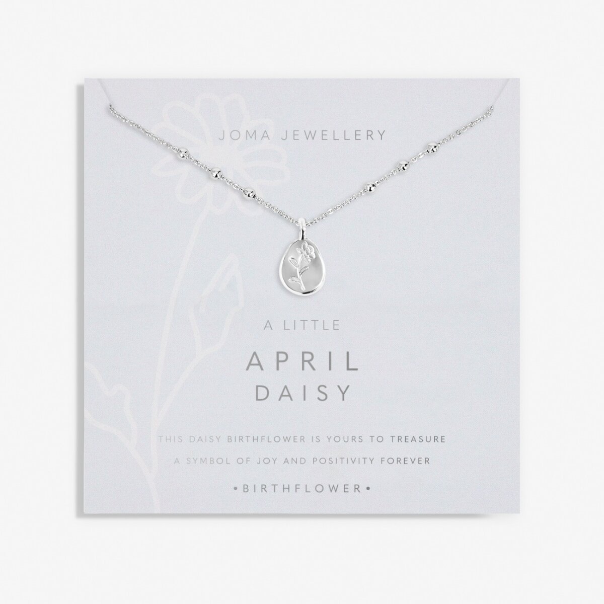 JJ Birthflower Necklace - April