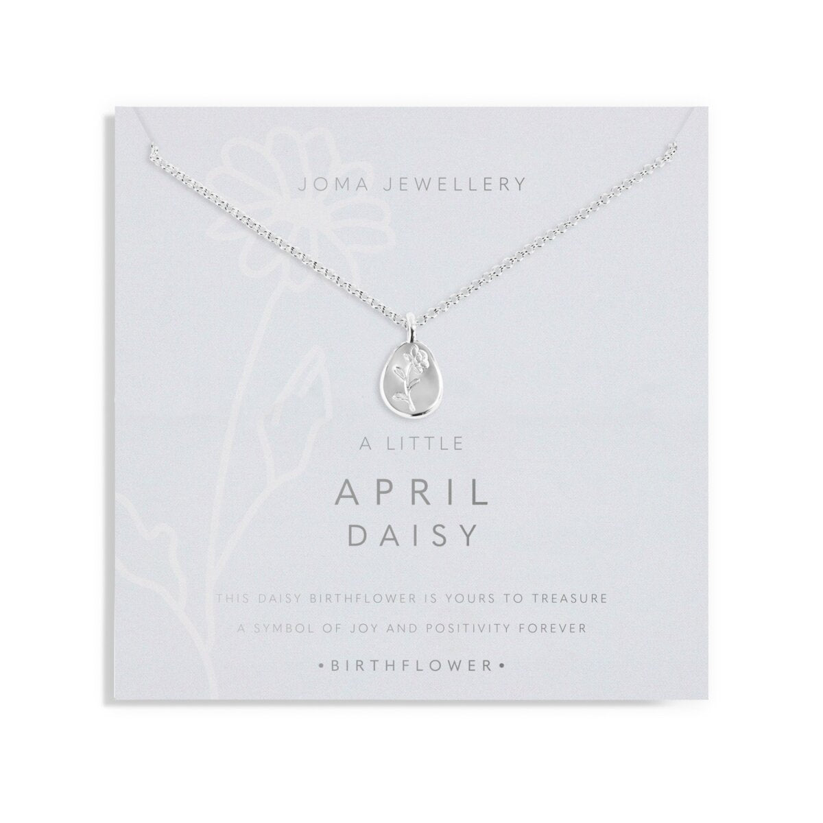 JJ Birthflower Necklace - April
