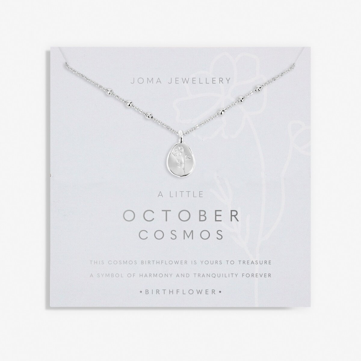 JJ October Cosmos Necklace