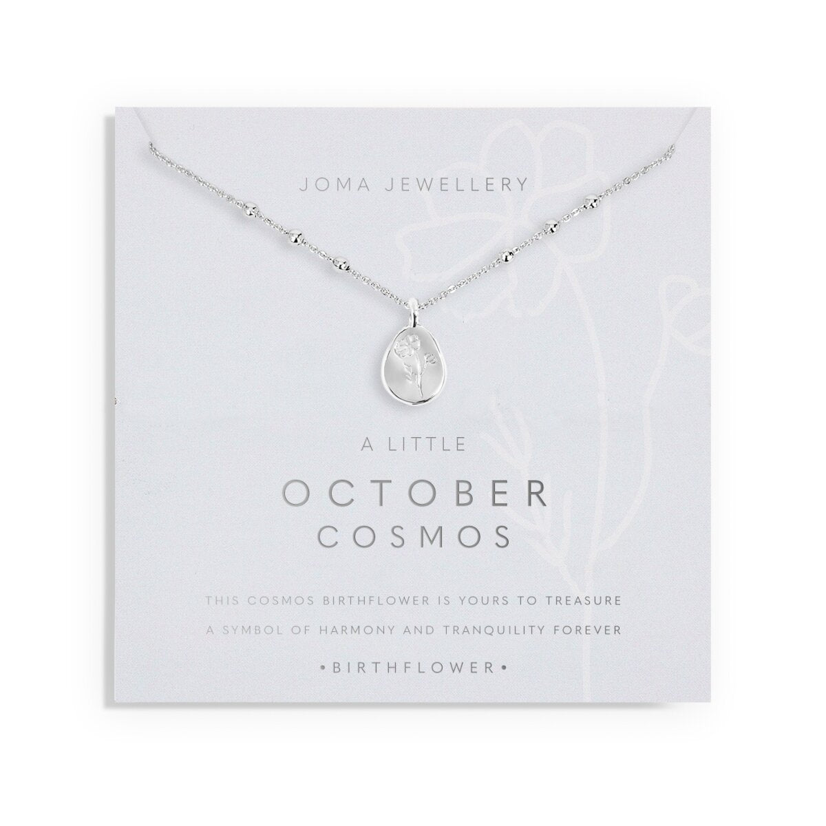 JJ October Cosmos Necklace