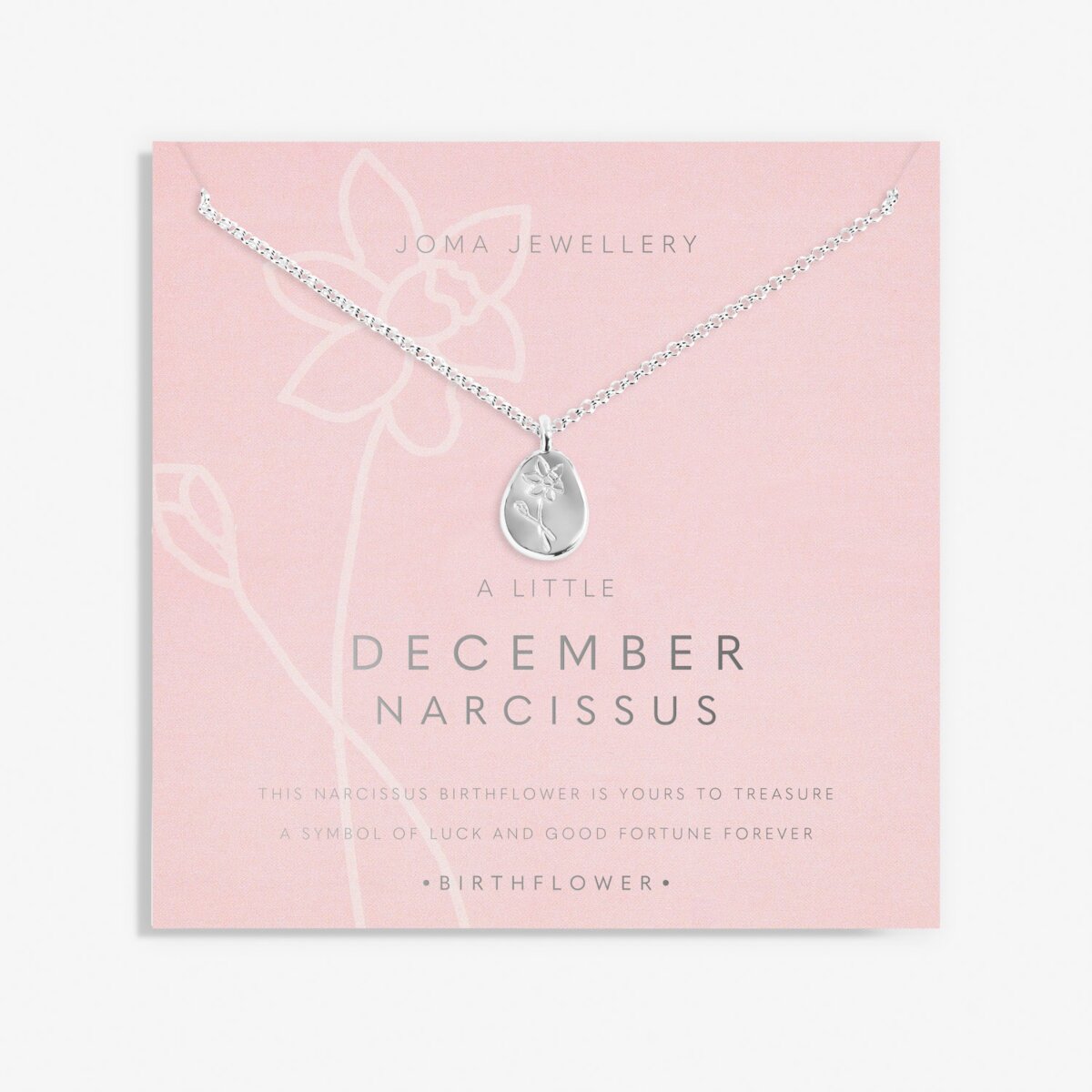 JJ December Narcissus Necklace