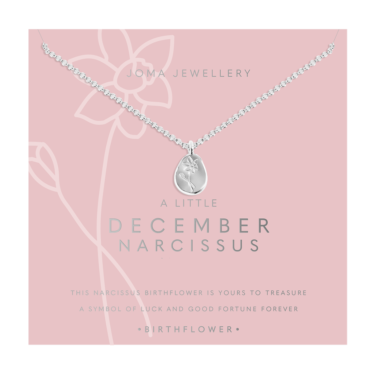 JJ December Narcissus Necklace