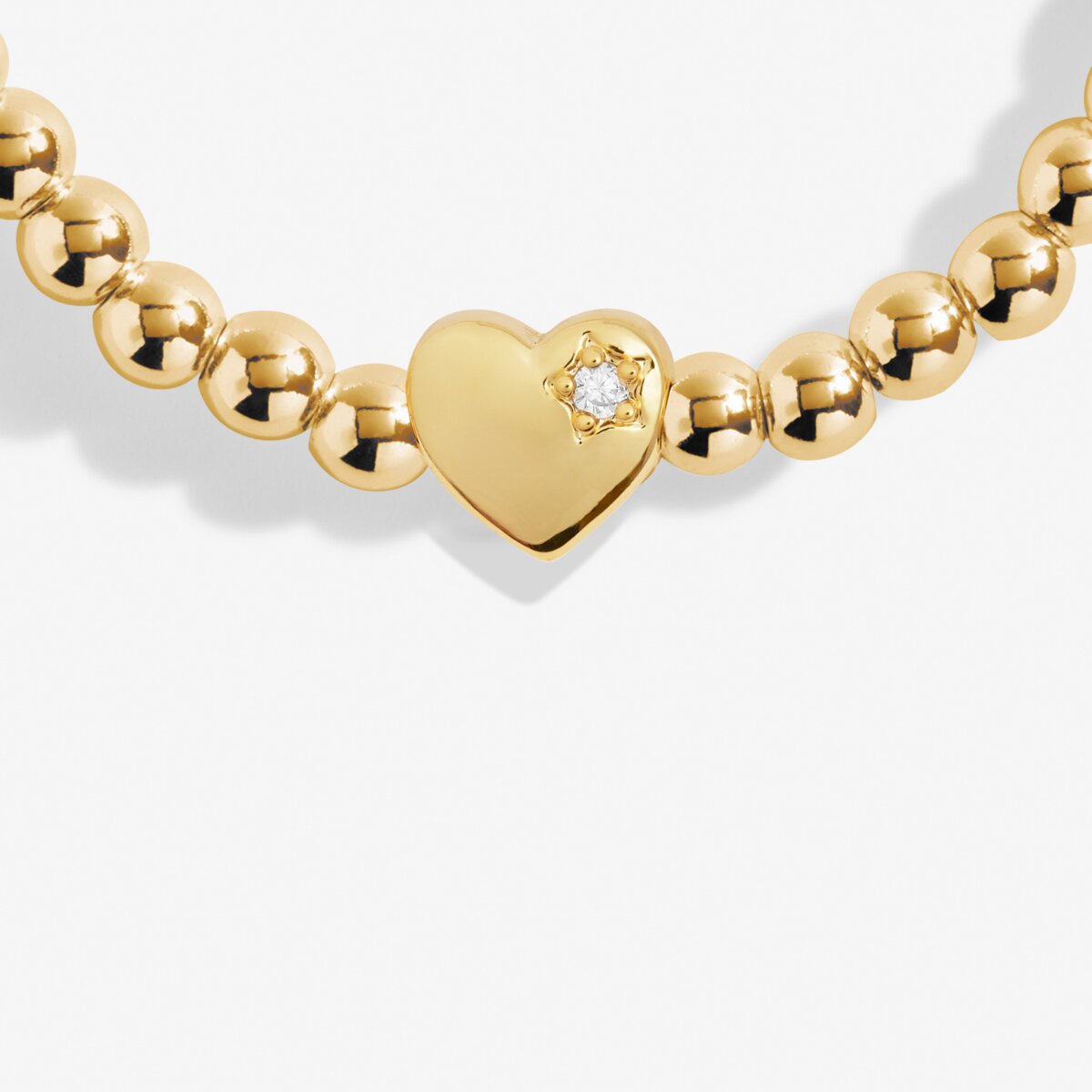 JJ A Little Bracelet - Happy 18th Gold Plated