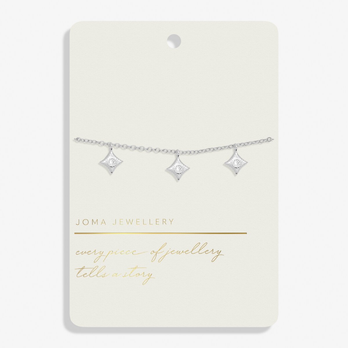JJ Style Stories Scatter Charm Bracelet