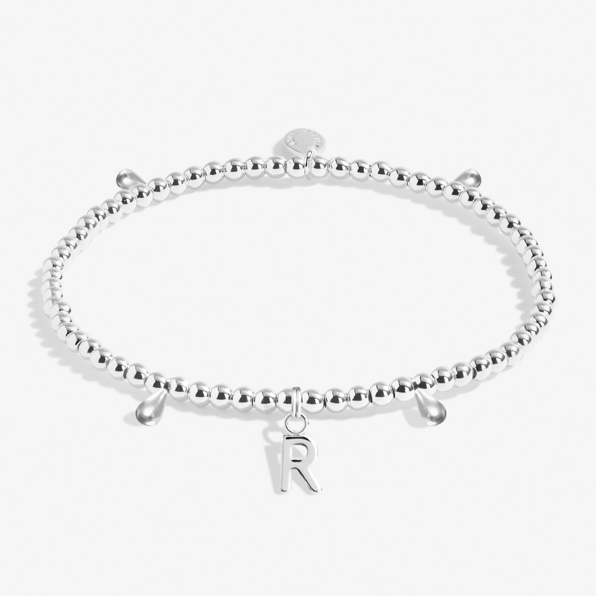JJ 'R' Beaded Bracelet
