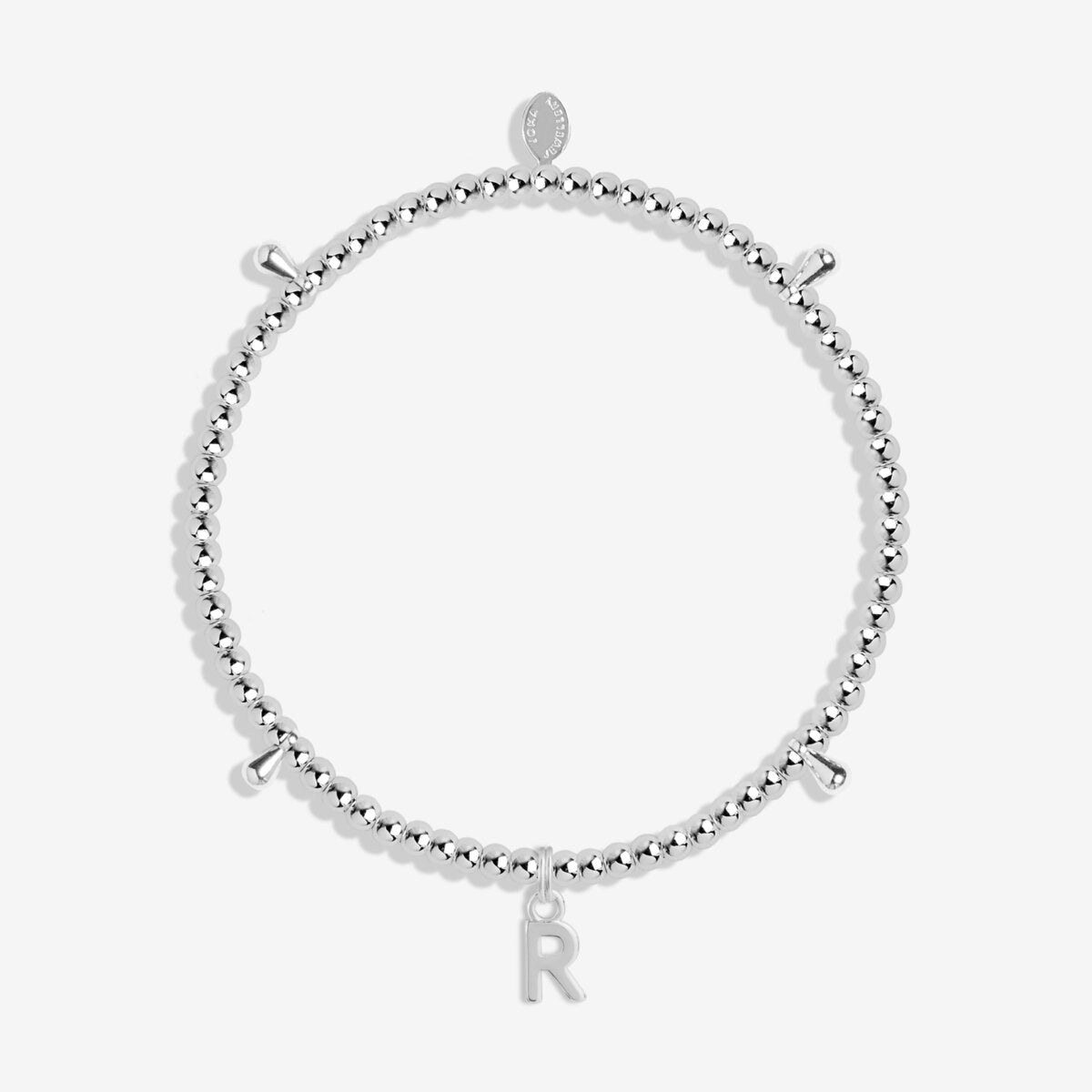 JJ 'R' Beaded Bracelet