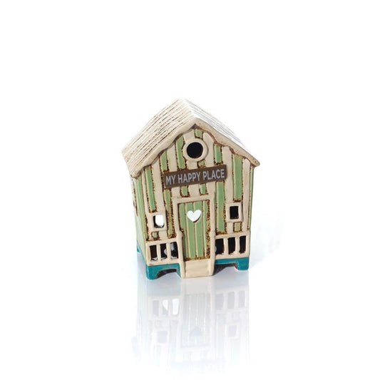 RL Stoneware Hut My Happy Place With Embossed Details