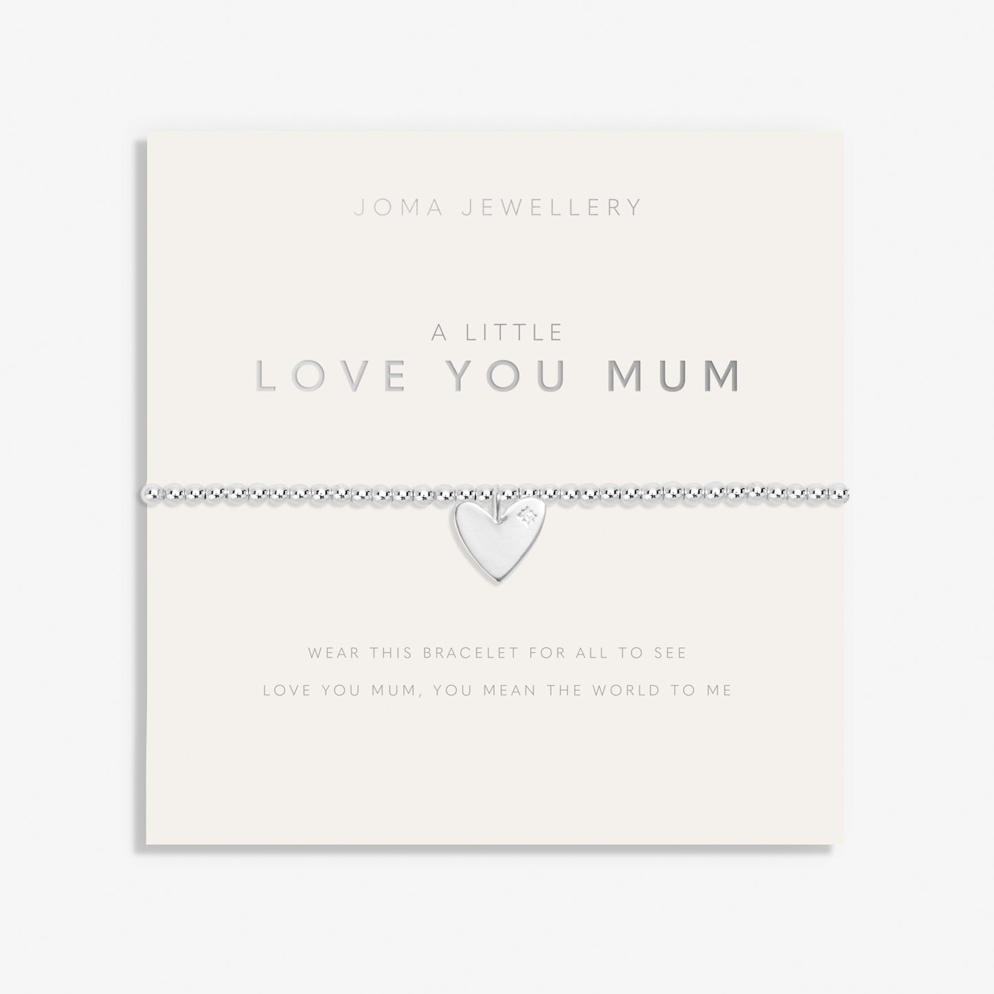 JJ A Little Bracelet - Love You Mum