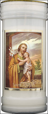 CBC Pillar Candle - St. Joseph
