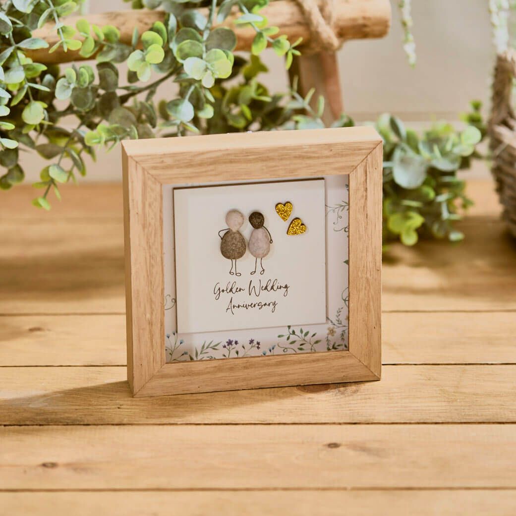 RL Golden Anniversary Couple Framed Box