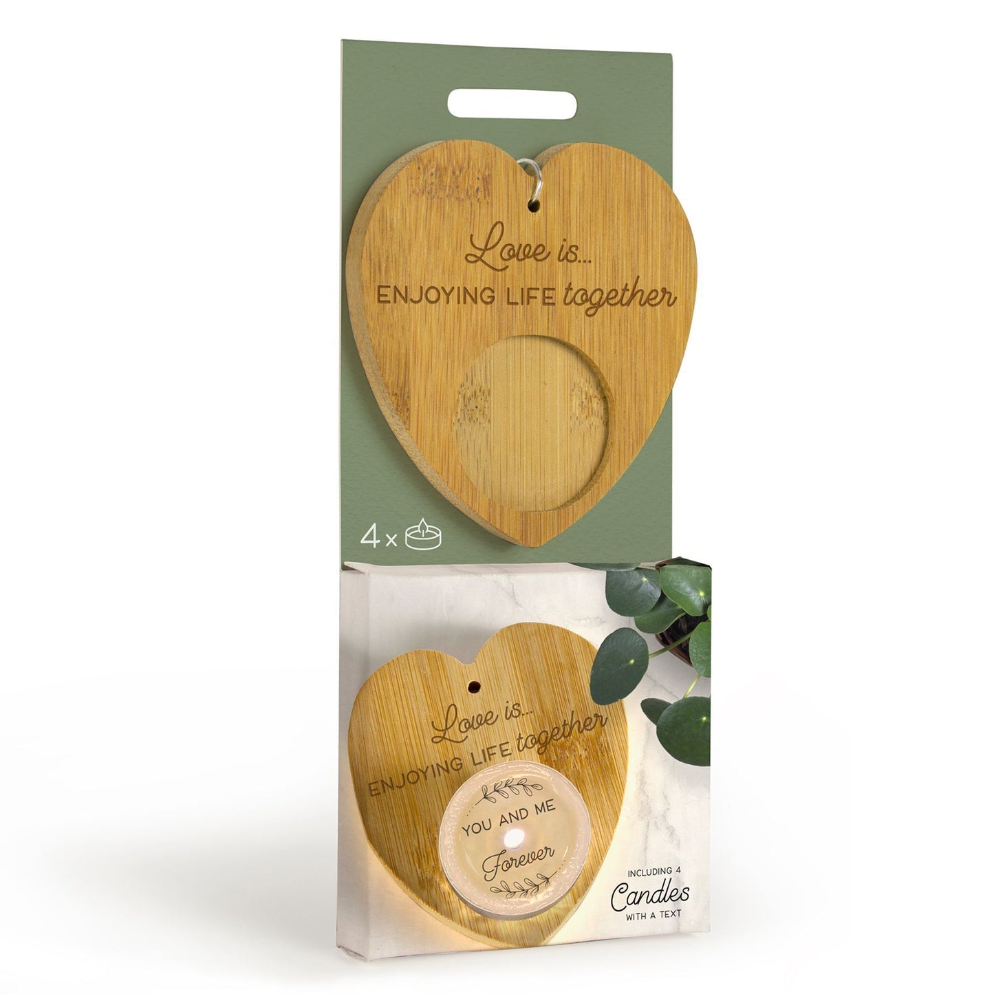 Love is Tealight Holder
