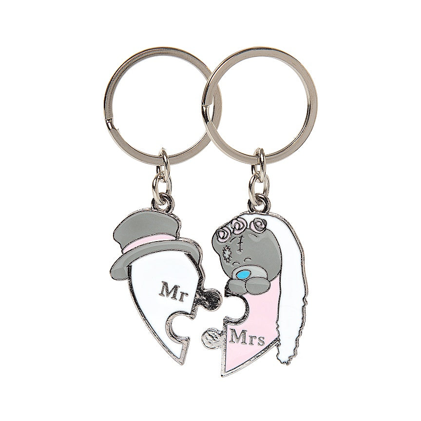Tatty Teddy Mr & Mrs Keyring Set