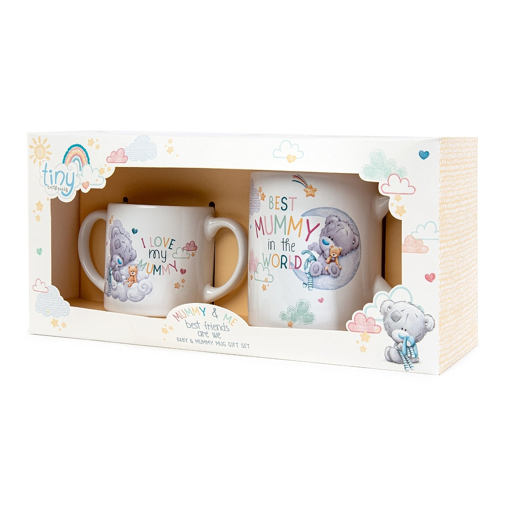 Tiny Tatty Teddy Mum & Baby Mug Set