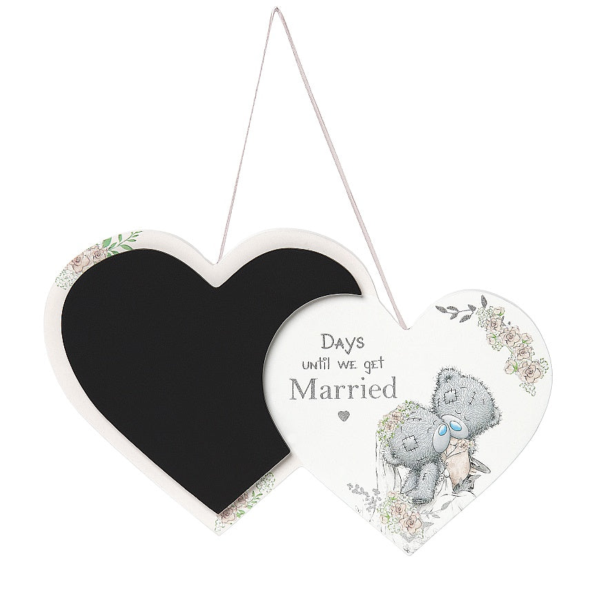 Tatty Teddy Wedding Countdown Plaque
