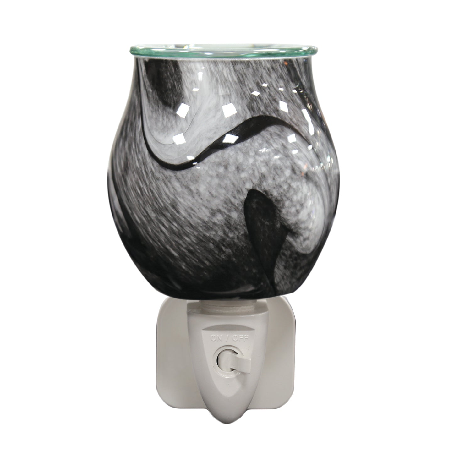 Plug In Wax Warmer - Grey Swirl