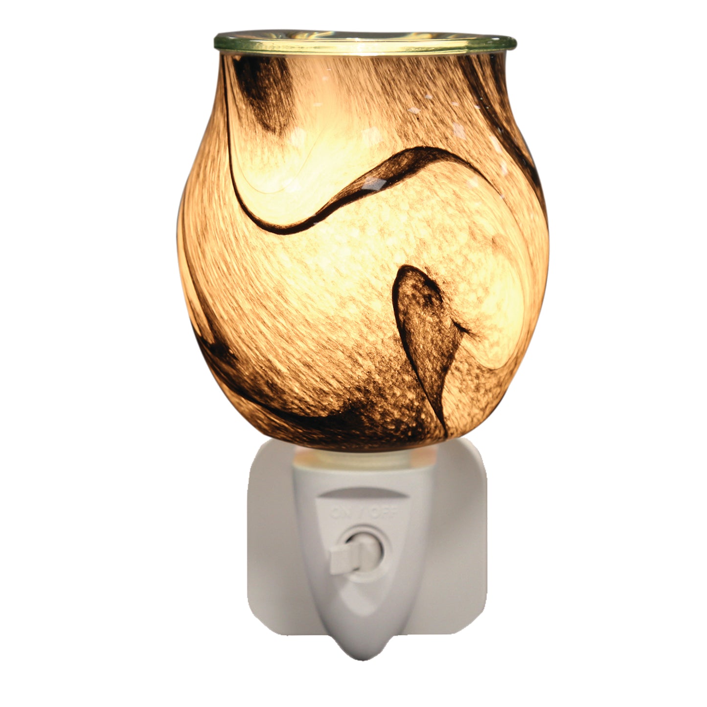 Plug In Wax Warmer - Grey Swirl