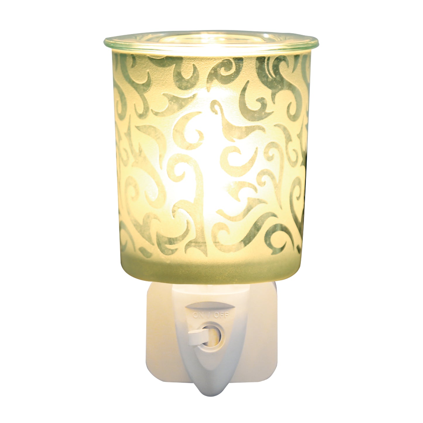 Green Swirl Plugin Wax Melter