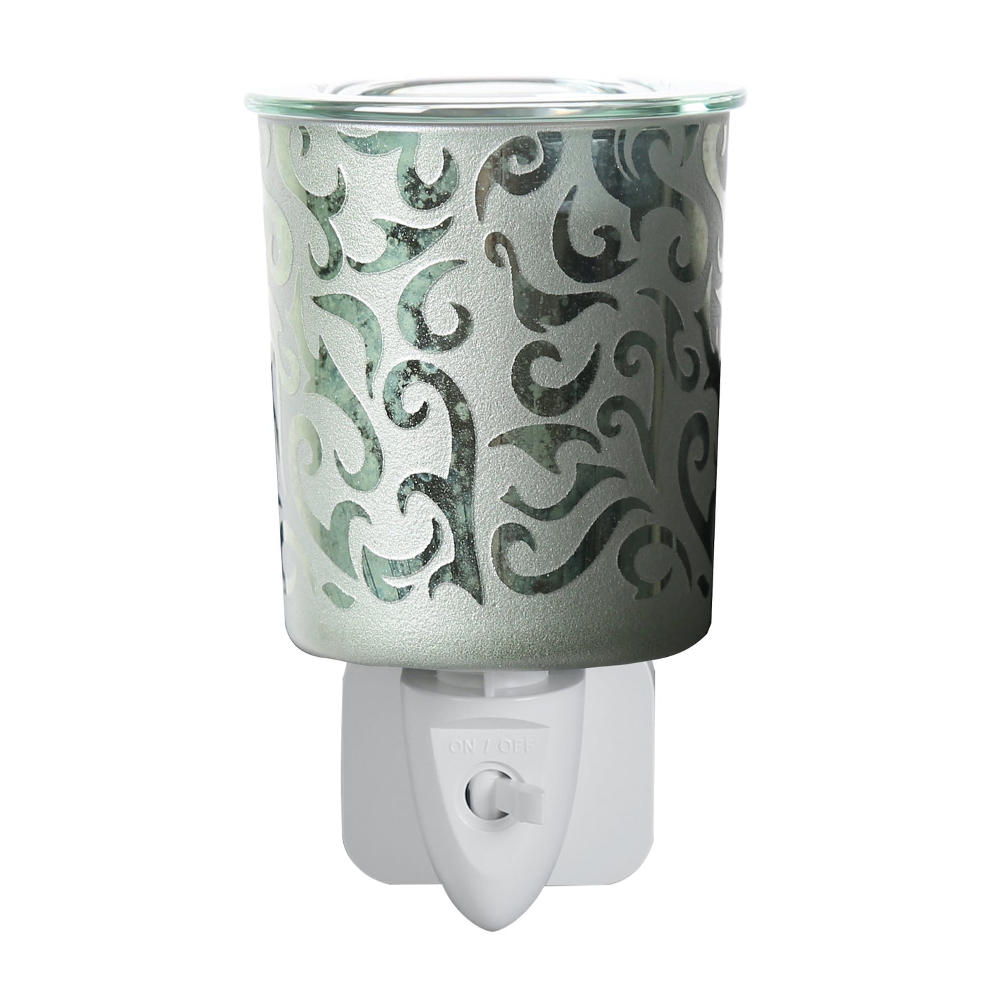 Green Swirl Plugin Wax Melter