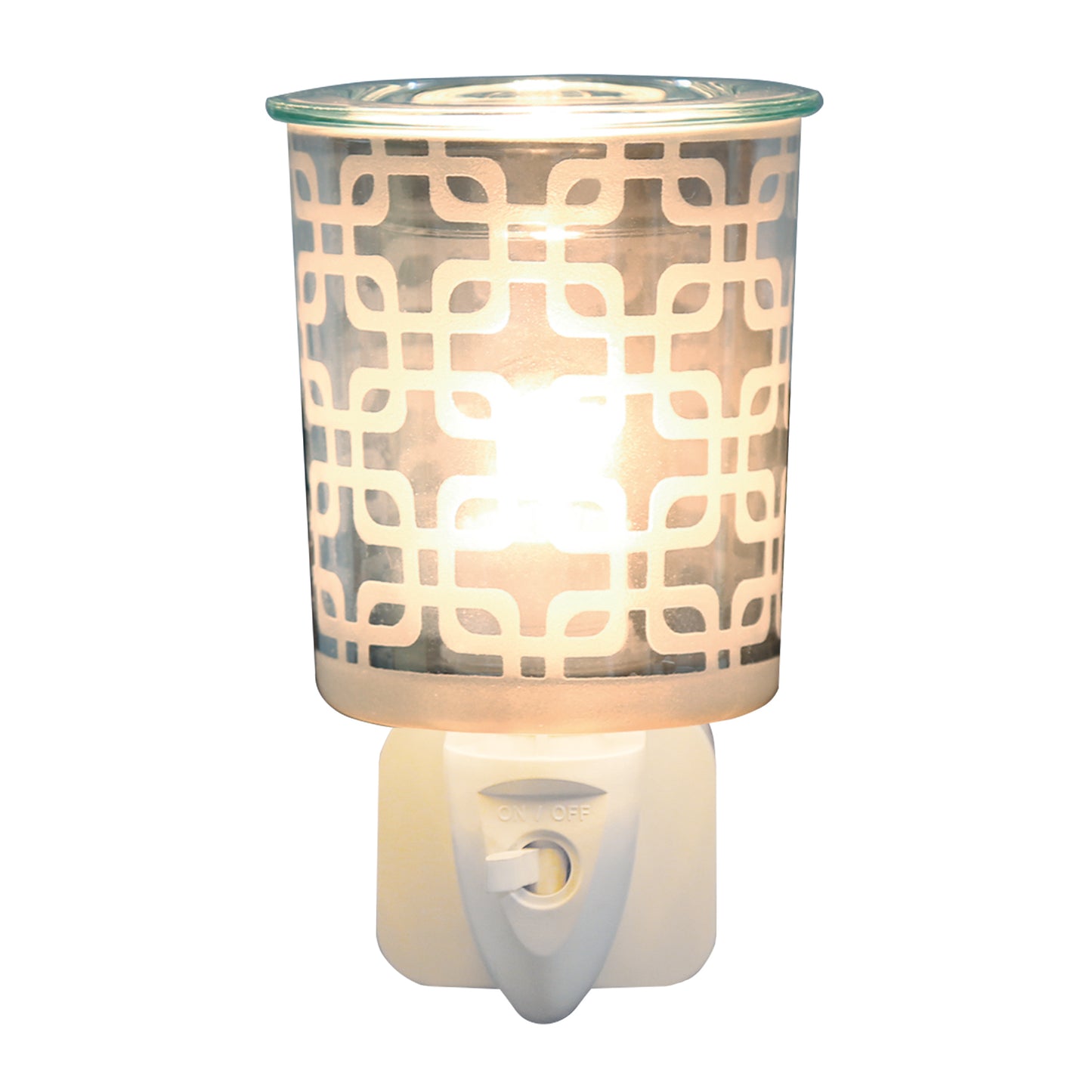 Pewter Squares Plugin Wax Melter