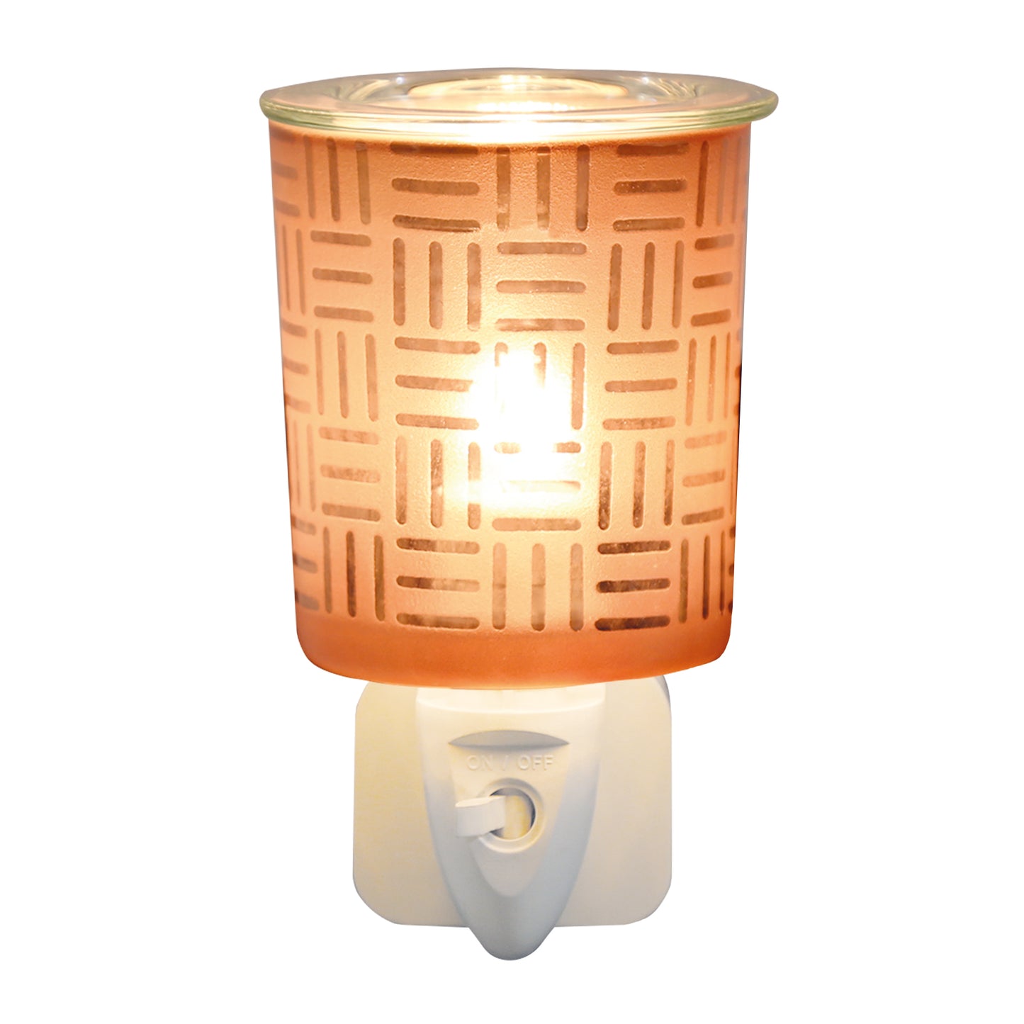 Pink Copper Square Plugin Wax Melter