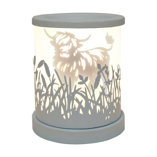 AR Electric Melter Shadow Highland Cow White