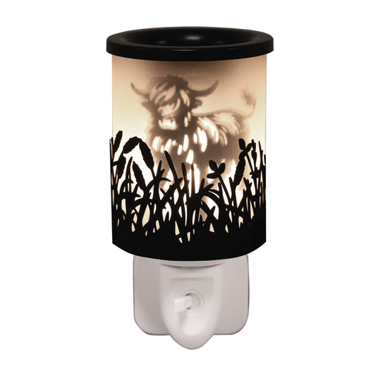 AR Plug In Melter Shadow Black Highland Cow