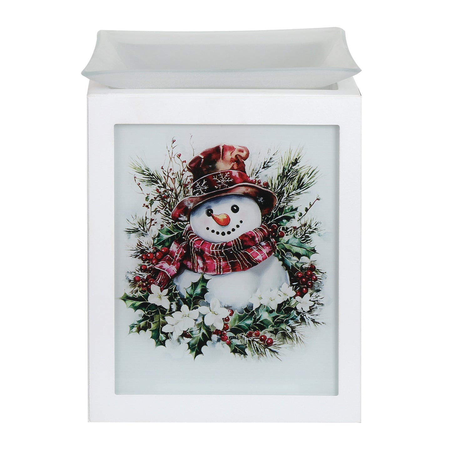 Electric Melter Snowman 14cm