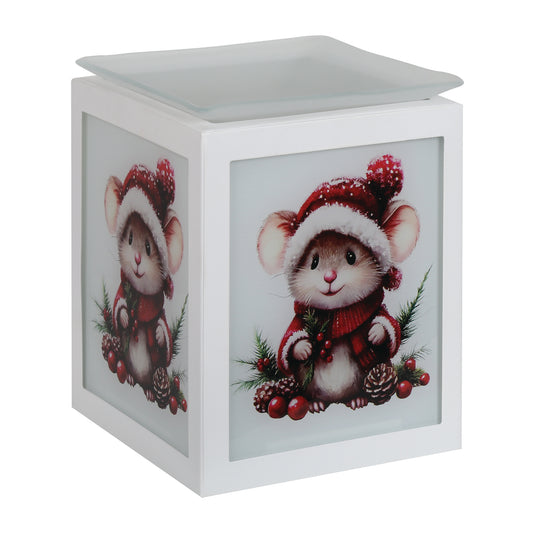 Electric Melter Xmas Mouse 14cm