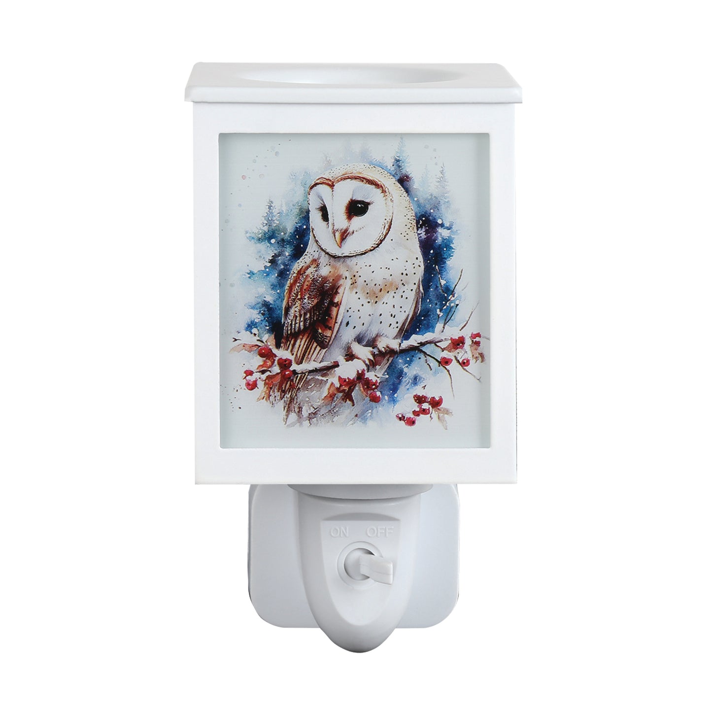 Plug In Wax Melter Owl 14cm